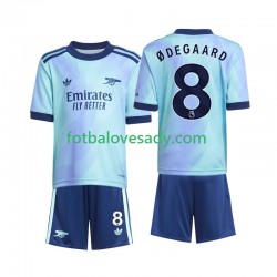 Arsenal Odegaard 8 Děti Fotbalový dres Třetí 2024-2025 Krátký rukáv