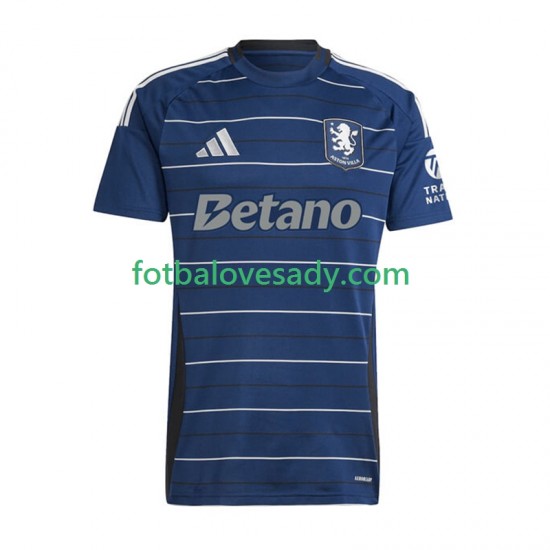 Aston Villa Muži Fotbalový dres Třetí 2024-2025 Krátký rukáv