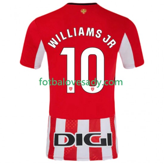 Athletic Bilbao Williams JR 10 Muži Fotbalový dres Domácí 2024-2025 Krátký rukáv