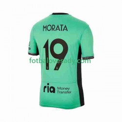 Atlético Madrid 2 Alvaro Morata 19 Muži Fotbalový dres Třetí 2023-2024 Krátký rukáv