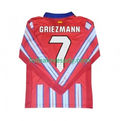 Atlético Madrid Antoine Griezmann 7 Muži Fotbalový dres Domácí 2024-2025 Dlouhý rukáv