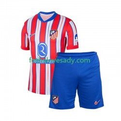 Atlético Madrid Děti Fotbalový dres Domácí 2024-2025 Krátký rukáv