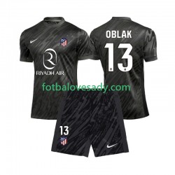 Atlético Madrid Brankář Jan Oblak 13 Děti Fotbalový dres Domácí 2024-2025 Krátký rukáv