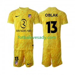 Atlético Madrid Brankář Jan Oblak 13 Děti Fotbalový dres Třetí 2024-2025 Krátký rukáv