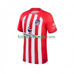Atlético Madrid Muži Fotbalový dres Domácí 2023-2024 Krátký rukáv