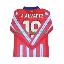 Atlético Madrid Julian Alvarez 19 Muži Fotbalový dres Domácí 2024-2025 Dlouhý rukáv