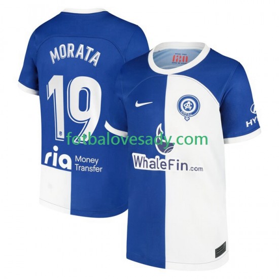 Atlético Madrid Morata 19 120 Anniversary Muži Fotbalový dres Domácí 2022-2023 Krátký rukáv