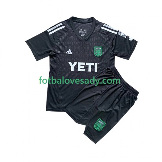 Austin FC 2023 Děti Fotbalový dres Domácí Krátký rukáv
