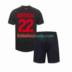 Bayer 04 Leverkusen Victor Boniface 22 Děti Fotbalový dres Domácí 2023-2024 Krátký rukáv