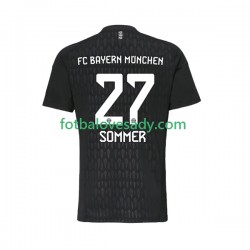 FC Bayern Mnichov Brankář Yann Sommer 27 Muži Fotbalový dres Domácí 2023-2024 Krátký rukáv