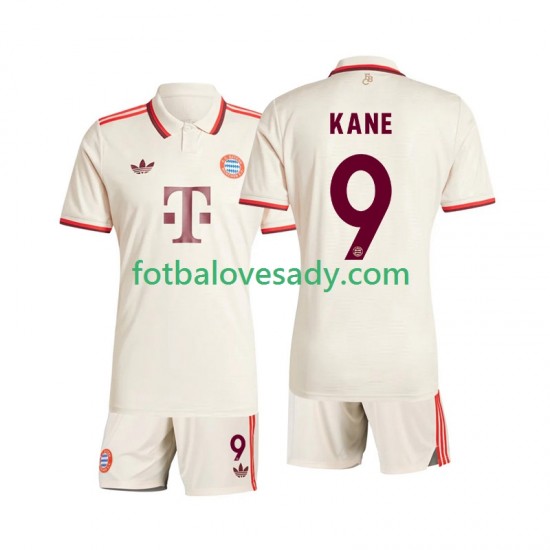 FC Bayern Mnichov Kane 9 Děti Fotbalový dres Třetí 2024-2025 Krátký rukáv
