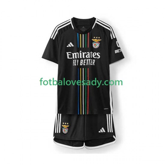 Benfica Děti Fotbalový dres Venkovní 2023-2024 Krátký rukáv
