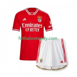 Benfica Děti Fotbalový dres Domácí 2023-2024 Krátký rukáv