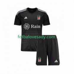 Besiktas Brankář Děti Fotbalový dres Domácí 2023-2024 Krátký rukáv