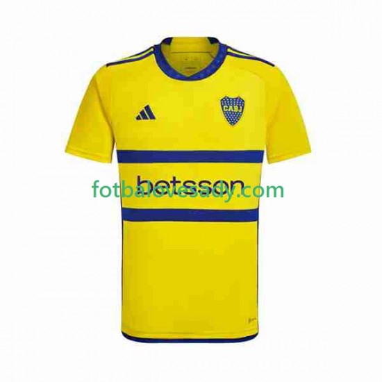Boca Juniors Muži Fotbalový dres Venkovní 2023-2024 Krátký rukáv
