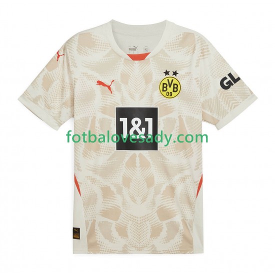 Borussia Dortmund Brankář Muži Fotbalový dres Venkovní 2024-2025 Krátký rukáv
