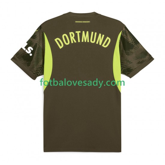 Borussia Dortmund Brankář Muži Fotbalový dres Domácí 2024-2025 Krátký rukáv