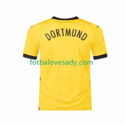 Borussia Dortmund Muži Fotbalový dres Domácí 2023-2024 Krátký rukáv