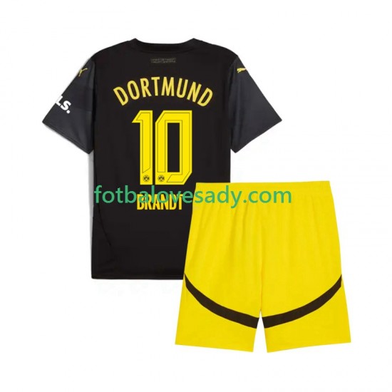 Borussia Dortmund Julian Brandt 10 Děti Fotbalový dres Venkovní 2024-2025 Krátký rukáv