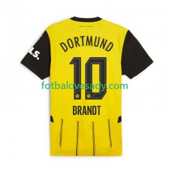 Borussia Dortmund Julian Brandt 10 Muži Fotbalový dres Domácí 2024-2025 Krátký rukáv