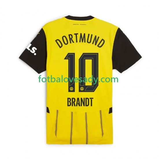 Borussia Dortmund Julian Brandt 10 Muži Fotbalový dres Domácí 2024-2025 Krátký rukáv