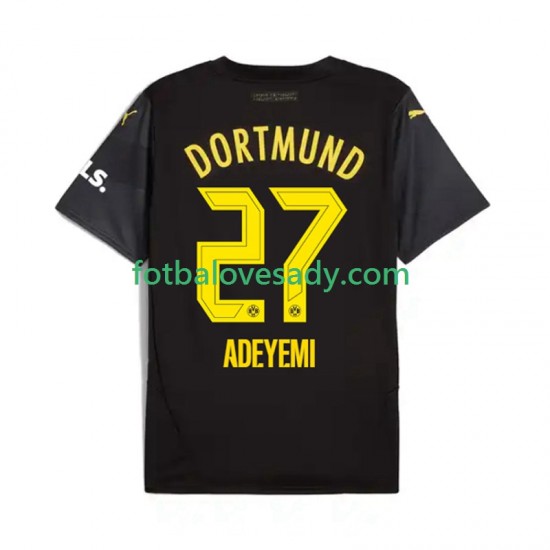 Borussia Dortmund Karim Adeyemi 27 Muži Fotbalový dres Venkovní 2024-2025 Krátký rukáv