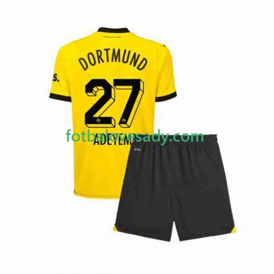 Borussia Dortmund Karim Adeyemi 27 Děti Fotbalový dres Domácí 2023-2024 Krátký rukáv