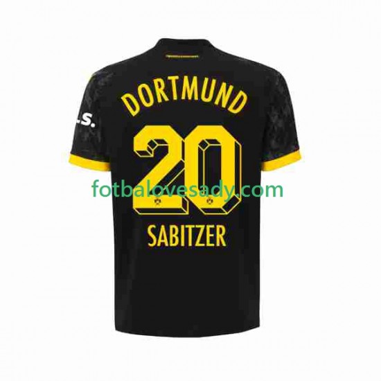 Borussia Dortmund Marcel Sabitzer 20 Muži Fotbalový dres Venkovní 2023-2024 Krátký rukáv