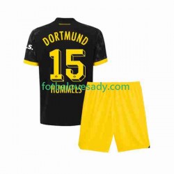 Borussia Dortmund Mats Hummels 15 Děti Fotbalový dres Venkovní 2023-2024 Krátký rukáv