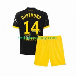Borussia Dortmund Niclas Fullkrug 14 Děti Fotbalový dres Venkovní 2023-2024 Krátký rukáv
