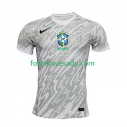 Brazílie Brankář Copa America 2024 Muži Fotbalový dres Domácí Krátký rukáv