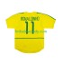 Brazílie Retro RONALDINHO 11 2002 Muži Fotbalový dres Domácí Krátký rukáv