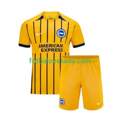Brighton Hove Albion Děti Fotbalový dres Venkovní 2024-2025 Krátký rukáv