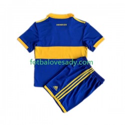 CA Boca Juniors Děti Fotbalový dres Domácí 2022-2023 Krátký rukáv