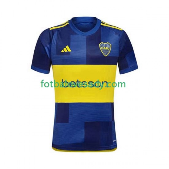 CA Boca Juniors Muži Fotbalový dres Domácí 2023-2024 Krátký rukáv