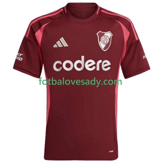 CA River Plate Muži Fotbalový dres Venkovní 2024-2025 Krátký rukáv