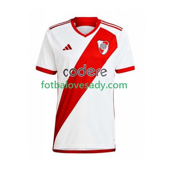 CA River Plate Muži Fotbalový dres Domácí 2023-2024 Krátký rukáv