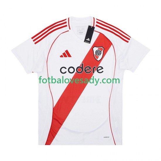 CA River Plate Muži Fotbalový dres Domácí 2024-2025 Krátký rukáv