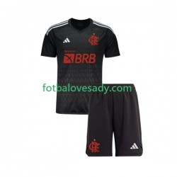 CR Flamengo Brankář Děti Fotbalový dres Venkovní 2023-2024 Krátký rukáv