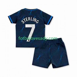 Chelsea Raheem Sterling 7 Děti Fotbalový dres Venkovní 2023-2024 Krátký rukáv