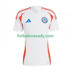 Chile Copa America 2024 Muži Fotbalový dres Venkovní Krátký rukáv