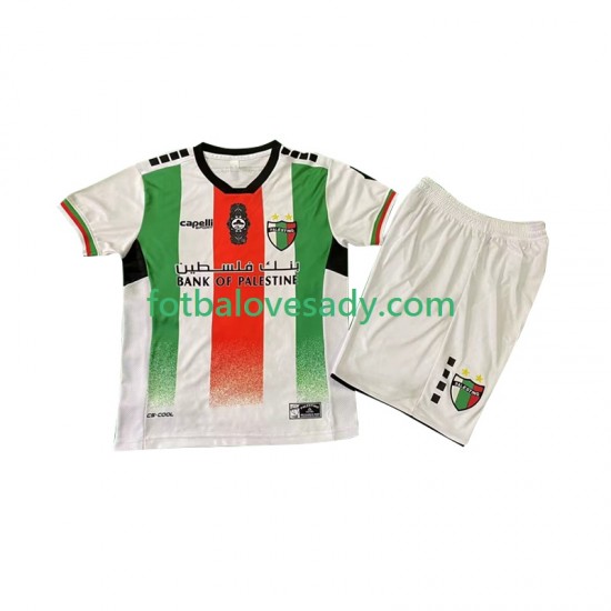 Club Deportivo Palestino Děti Fotbalový dres Domácí 2024-2025 Krátký rukáv