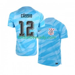 Corinthians Brankář Cassio 12 Muži Fotbalový dres Domácí 2023-2024 Krátký rukáv