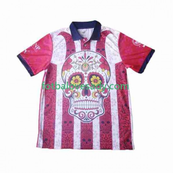 Deportivo Guadalajara Day of the Dead Muži Fotbalový dres Venkovní 2023-2024 Krátký rukáv
