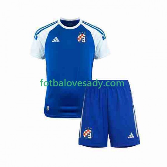 Dinamo Zagreb Děti Fotbalový dres Domácí 2023-2024 Krátký rukáv