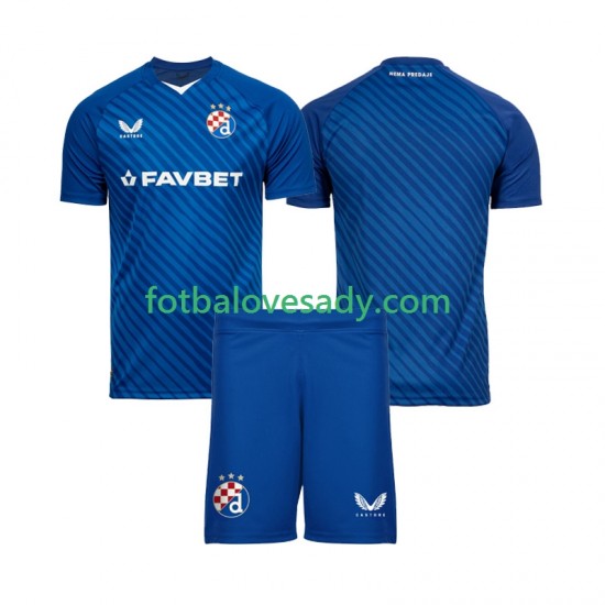 Dinamo Zagreb Děti Fotbalový dres Domácí 2024-2025 Krátký rukáv