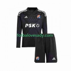 Dinamo Zagreb Brankář Děti Fotbalový dres Venkovní 2023-2024 Dlouhý rukáv
