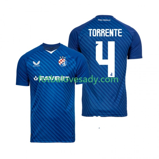 Dinamo Zagreb Torrente 4 Muži Fotbalový dres Domácí 2024-2025 Krátký rukáv
