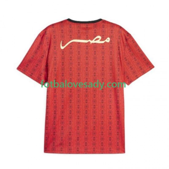 Egypt 2024 Muži Fotbalový dres Domácí Krátký rukáv