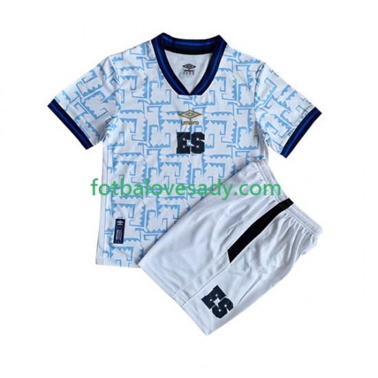 EL Salvador 2023 Děti Fotbalový dres Venkovní Krátký rukáv